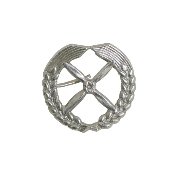 東ドイツ軍 アビエーター ピンバッジ シルバー 中古良