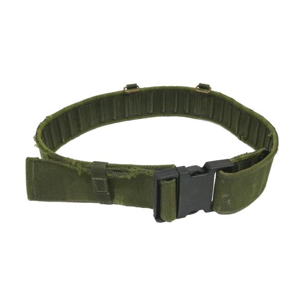 イギリス軍 PLCE ウエストベルト グリーン 中古下