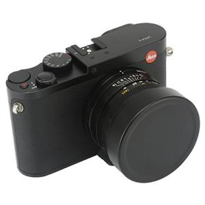 Haoge メタルフロントレンズキャップカバー for ライカ Leica Q Q2 Q-P QP ...