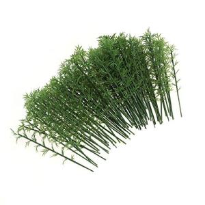 iplusmile 鉄道模型 木 樹木 モデルツリー 模型用樹木 100個セット 1:75 14cm ミニチュア風景 プラスチック竹 ミニ風景用 砂テ