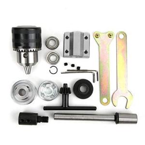 無動力スピンドルアセンブリ F16800ZベアリングB16高精度CNCテーブルドリルスピンドル交換 1.5〜13mmチャック容