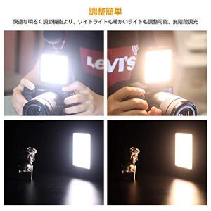 VIJIM VL81 ledカメラライト le...の詳細画像3