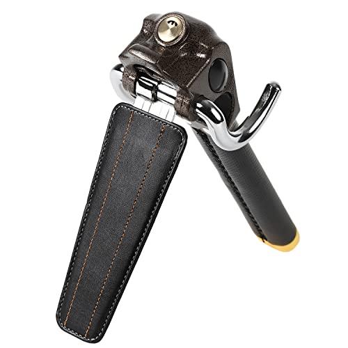 LESTA ハンドルロック ステアリングロック 盗難防止 車 リレーアタック対策 LST12S ブラ...