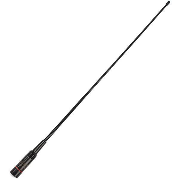 144/430MHz帯&amp;ワイドバンド受信対応 VHF/UHF SMAP型コネクタ フレキシブルハンデ...