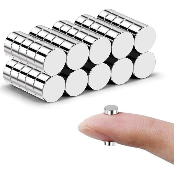 磁石 小型 多用途 丸形マグネット ネオジム磁石 6mm×3mm 50個 小型 強力磁石 ミニマグネ...