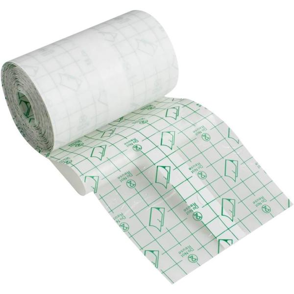HFEEL 防水フィルムロールタイプ 透明絆創膏 粘着性 創傷用粘着 プラスターストレッチ固定テープ...