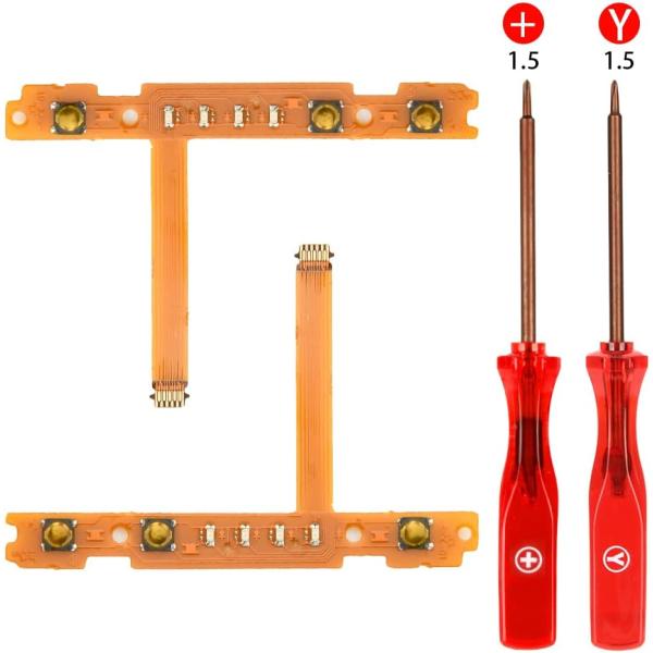 L'QECTED 交換用NS Switch ジョイコン SL SR LEDフレキシブルケーブル jo...