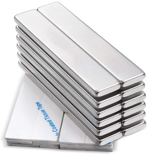 Sakioo 60MMx10MMx3MM 12個セッ ネオジム磁石 超強力 ネオジウム磁石 マグネッ...