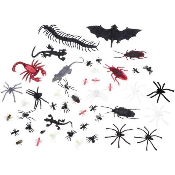 リアル虫 いたずらおもちゃ いたずらグッズ いたずら道具 ゴキブリ スパイダー ネズミ コウモリ ム...