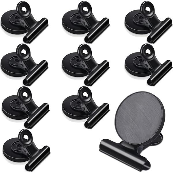 マグネットクリップ 金属製の磁石クリップ 冷蔵庫マグネット ホワイトボード 地図 黒板 事務所 オフ...