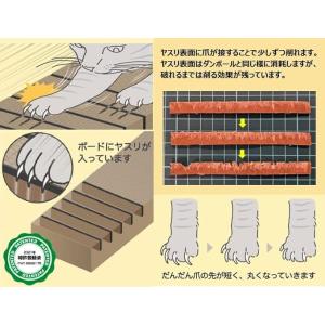 bibi Nyan 爪切り不要の爪とぎボード ...の詳細画像1