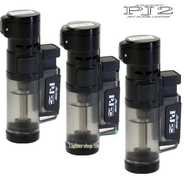 ニューパワージェット ガス注入式 ターボライター ブラックマット3個セット【軽い着火】【柔らかい着火...