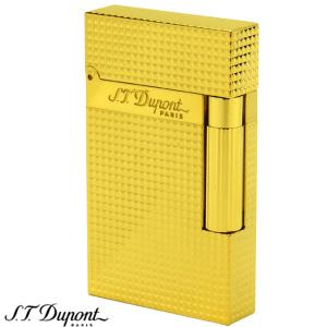 S.T.Dupont エス・テー・デュポン ライン2 フリントガスライター ダイヤモンド ヘッド イエローゴールド 16284【送料無料】｜lightersk