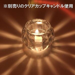 キャンドルホルダー 北欧 ガラス おしゃれ スク...の商品画像