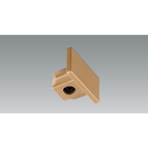 ダクトレール ウッド（木目調） BD-0232WD カラーダクト 端末 エンドキャップ UNITY/...