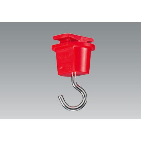 ダクトレール レッド（赤色） BD-8543RD カラーダクト POP用部材 吊フック  UNITY...