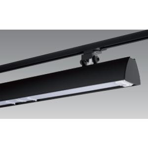 LED照明器具 LEDベースライト ダクトレール用 BFL-8403B+AHP-D32L/15-AP2×2 黒 4000Lm 900mm 3000K 電球色｜lighting-unity