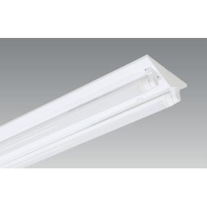 LED照明器具 LEDベースライト 直付 V2 逆富士 BVL-8742+LDF40L-16-22-A1×2 ※LED光源3000K(電球色)付｜lighting-unity