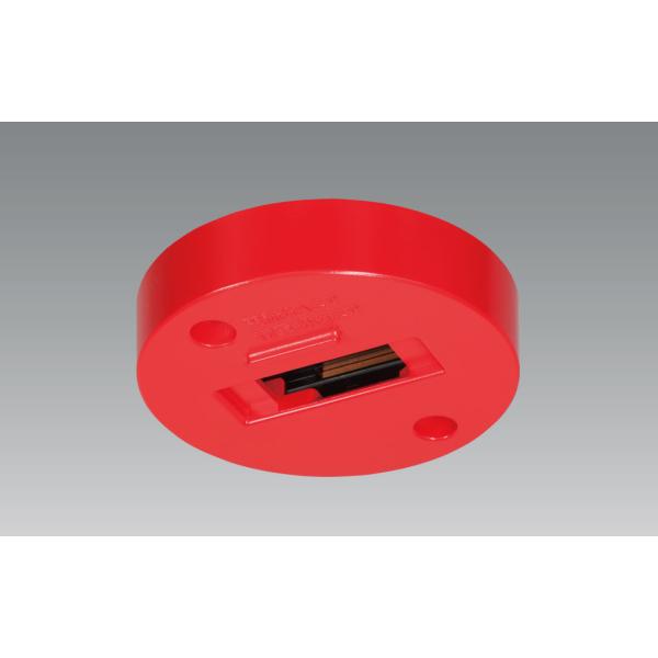 LED照明器具　直付スポットベース　BZL-4002RD　LEDカラースポットライト　レッド(赤色)