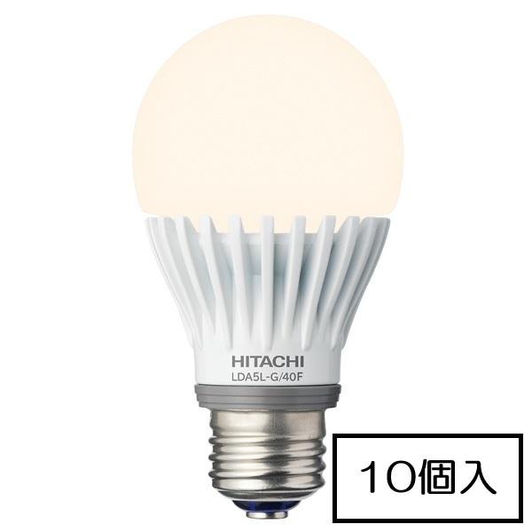 日立/HITACHI LED電球 40W形相当 E26 電球色 広配光タイプ φ60mm LDA5L...