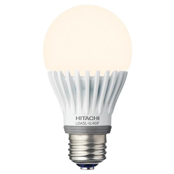 日立/HITACHI LED電球 40W形相当 E26 電球色 広配光タイプ φ60mm LDA5L...