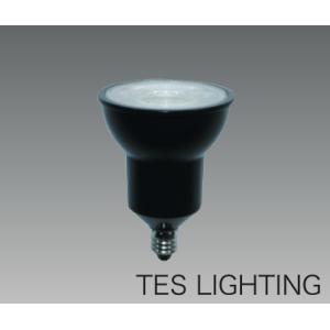 LED電球 ダイクロハロゲンランプ形 JDR60W相当 調光 50mm E11 2700K 中角 LDR6L-M-E11/D/27-B(黒) TES/テス