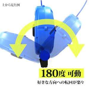 エアーホースリール 15m 自動巻き上げ 天吊...の詳細画像2