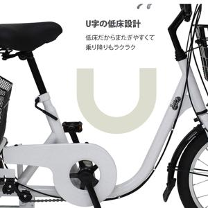 ロータイプ3輪自転車 LEDライト付き スイン...の詳細画像1