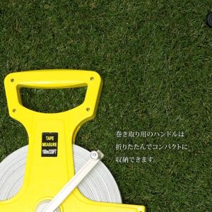 テープメジャー 100m メジャー 巻き尺 運...の詳細画像3