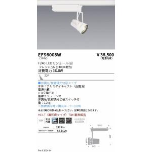 遠藤照明 EFS6008W 生鮮スポットライト　白　Ｆ２４０　フレッシュＮ　中角