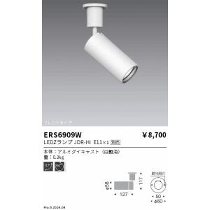 遠藤照明 LEDスポットライト ERS6909W ※電球別売