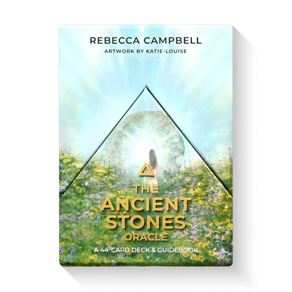 エンシェントストーンオラクル （ 日本語解説書付き レベッカ キャンベル ケイティ オラクルカード ...