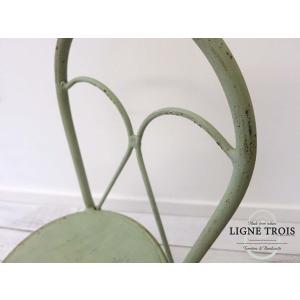 ブロカント キッズアイアンガーデンチェアー ス...の詳細画像1