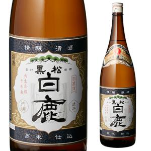 3/5限定 全品P3倍 日本酒 辛口 白鹿 上撰 1.8L瓶 15度 清酒 1800ml