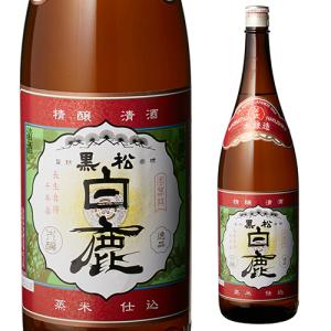 日本酒 辛口 白鹿 上撰 1.8L瓶 15度 清酒 1800ml 兵庫県 辰馬本家酒造