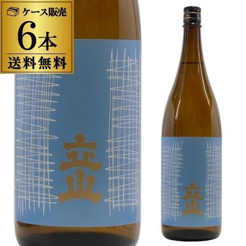 送料無料 6本販売 1本あたり1,980円税別 日本酒 辛口 立山 本醸造 1.8L 15度 清酒 ...