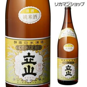 日本酒 立山 銀嶺立山 純米酒 1800ml 1.8L 富山県 立山酒造 日本酒 長S｜likaman2