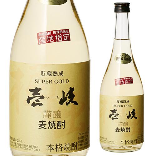 焼酎 麦焼酎 むぎ焼酎 壱岐スーパーゴールド 麦焼酎 22度 720ml