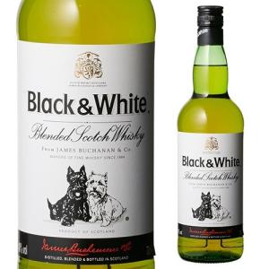 ウイスキー ブラック＆ホワイト 700ml whisky｜likaman2