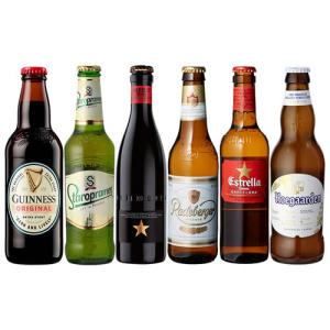 ビール ビールセット ビールギフト 世界のビール6本飲み比べ 第3弾 スペイン産高級ビール入 スペイン ドイツ ベルギーなど6ヵ国のビールが大集結 長S｜likaman2