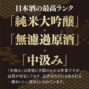 日本酒 越乃姫椿 純米大吟醸 720ml 無濾...の詳細画像5