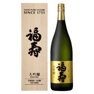 日本酒 福寿 大吟醸 1800ml 兵庫県 神戸酒心館 15度 1800ml ふくじゅ 御中元 ギフト 贈物 長S
