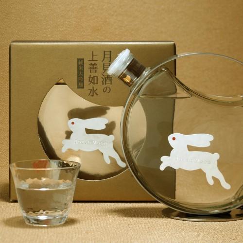月見酒の上善如水 純米大吟醸 500ml 新潟県 白瀧酒造 月見酒 上善如水 日本酒 清酒 純米大吟...