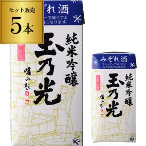 【爆買いSALE 最大1500円OFFクーポン】 玉乃光 純米吟醸 みぞれ酒 300ml 5本 日本酒 清酒 京都府 玉乃光酒造 酒 長S