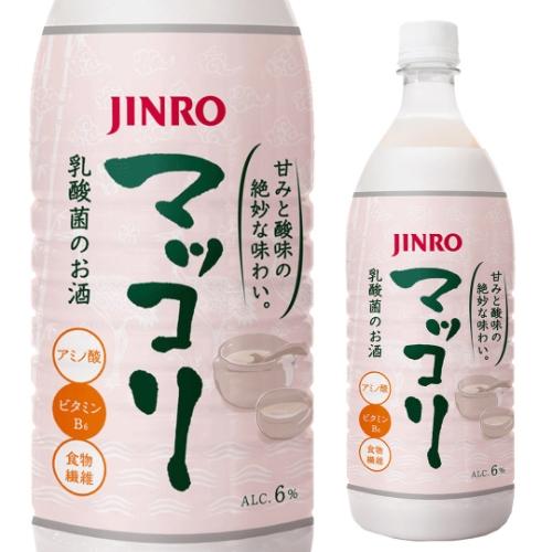 JINRO マッコリ 1L ペット 6度 まっこり 韓国 韓国酒 ジンロ