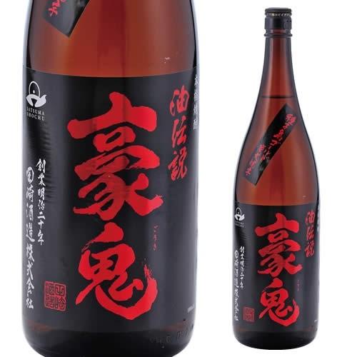 焼酎 芋焼酎 豪鬼 種子島ゴールド芋焼酎 25度 1.8L 芋焼酎 1800ml 長S