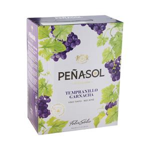 ワイン ボックスワイン 箱ワイン 赤 ペナソル ティント 3L スペインワイン 飲み飽きない BOXワイン レッド 750ml換算420円(税抜) 長S
