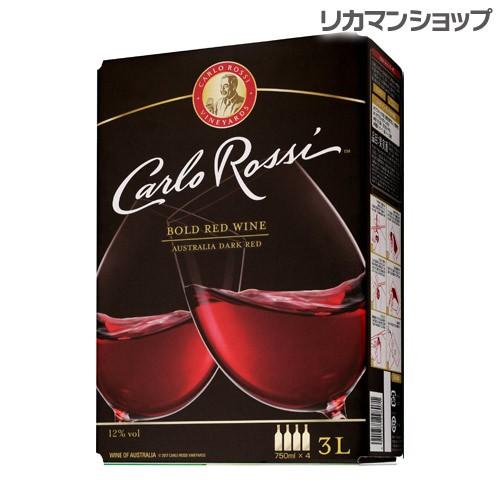 ワイン ボックスワイン 箱ワイン 赤 カルロ ロッシ ダーク バッグ イン ボックス 3L BOX ...