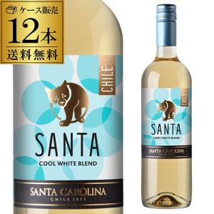 2/6限定+2% ワイン  ケース販売 750mL×12本 白ワイン サンタ バイ サンタ カロリーナ クール ホワイト ブレンド 長S