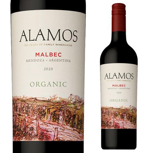 赤ワイン アラモス オーガニック マルベック 750ml アルゼンチン メンド−サ 辛口 ビオ BI...